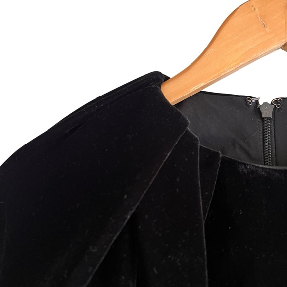 COS Velvet Puff-Sleeved Top dramatic pleated sleeve size 40 excellent condition - Picture 10 of 15